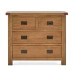 Zelah Oak 2 Over 2 Drawer Chest - Image 4