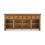 Zelah Oak Extra Large Sideboard - Image 7