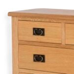 Surrey Oak 2 over 4 Drawer Chest - Image 3