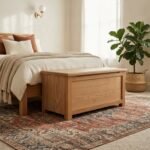Surrey Oak Blanket Box - Image 2
