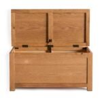 Surrey Oak Blanket Box - Image 4