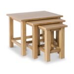 London Oak Nest of Tables