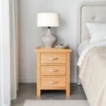 London Oak Bedside Table - Image 2