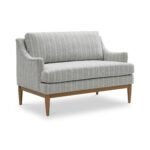 Kendrick Chenille 2 Seater Stripe Sofa - Image 3