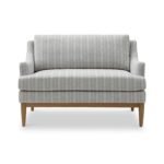 Kendrick Chenille 2 Seater Stripe Sofa