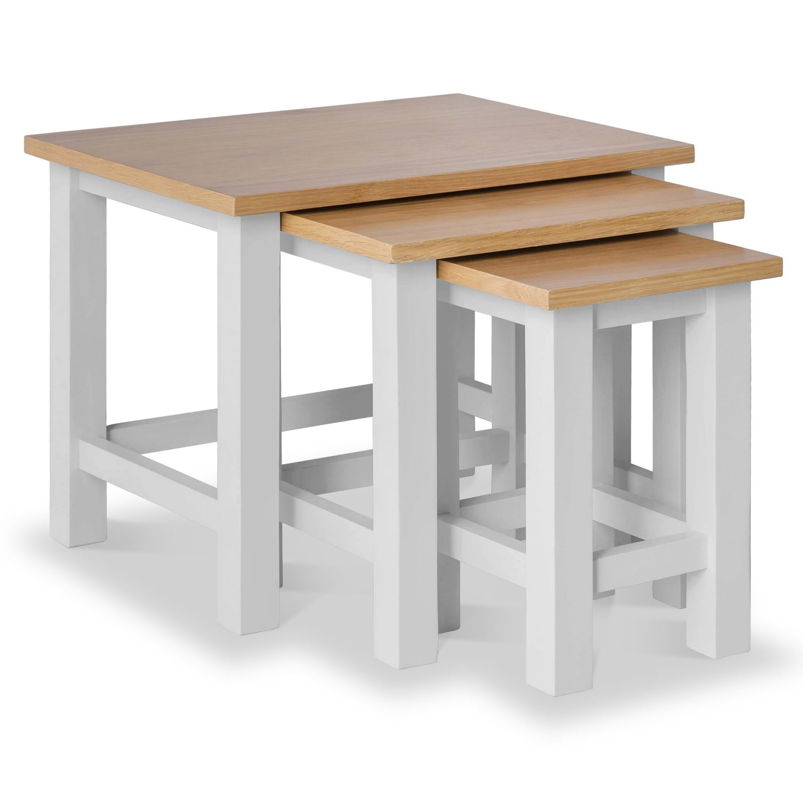RF2982-Farrow-Grey-Painted-Nest-of-Tables-Angle2 Farro Nest of Tables - Image 1