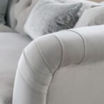 Clarence Velvet Chesterfield 2 Seater Sofa - Image 4