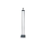 Langston Matt Black Metal Four Post Floor Lamp