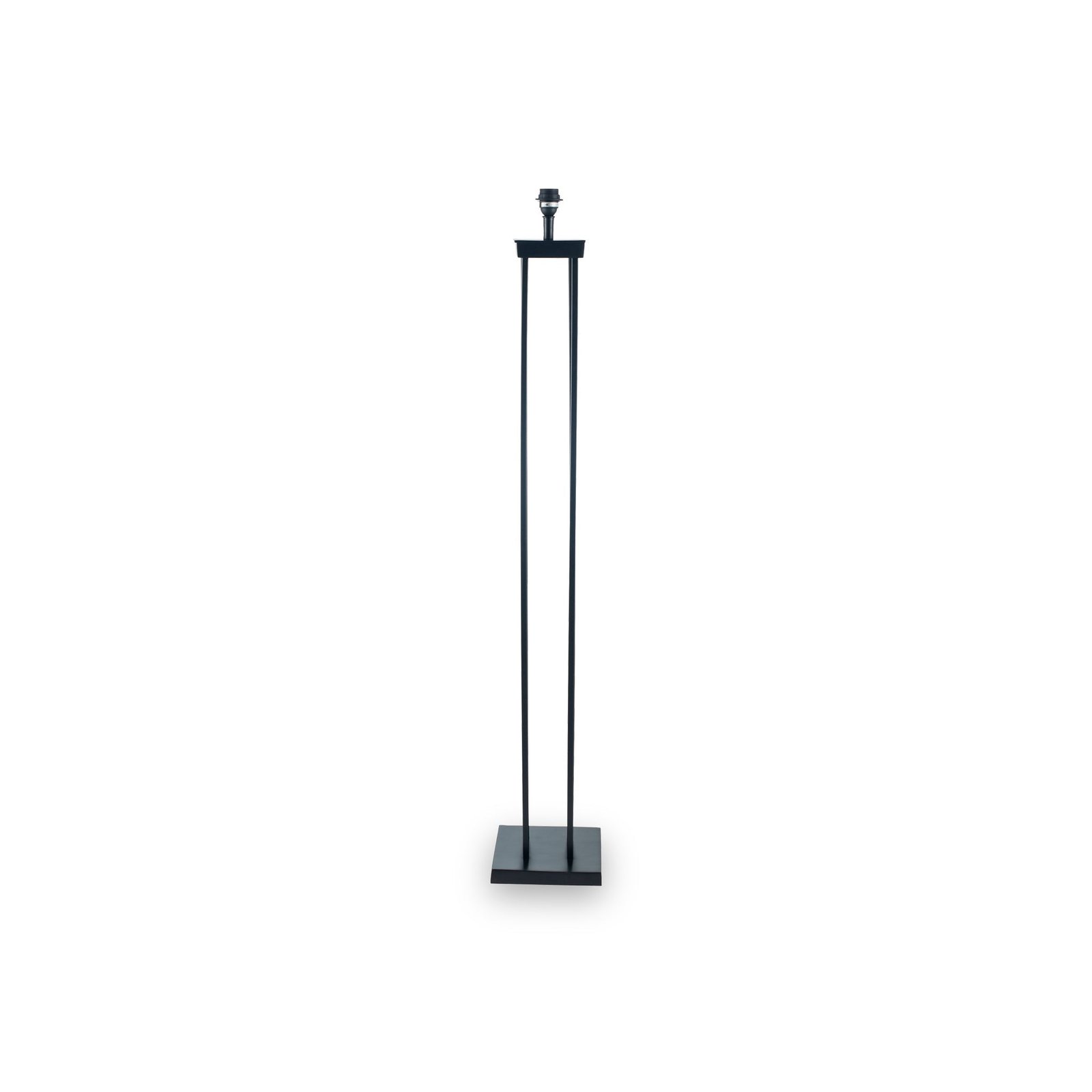 RF32-113-BO-Langston-Matt-Black-Metal-Four-Post-Floor-Lamp-Front1 Langston Matt Black Metal Four Post Floor Lamp - Image 1