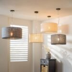 Patpong 50cm Grey Jute Easy Fit Pendant - Image 3