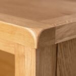 Surrey Oak Coffee Table with Baskets - Image 11