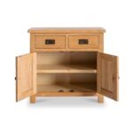 Surrey Oak Mini Sideboard - Image 4