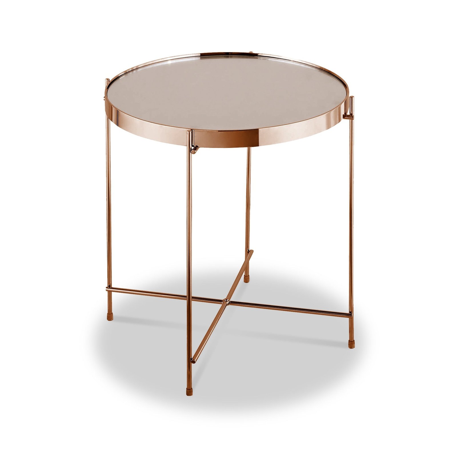 RF517219-02-01-Arla-Lamp-Table-Copper-Angle1 Arla Round Lamp Table - Image 1