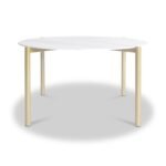 Dalston White & Gold Coffee Table