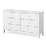 Chester White 6 Drawer Chest of Drawers - Image 4