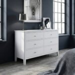 Chester White 6 Drawer Chest of Drawers - Image 2