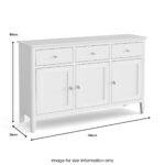 Chester White Large Sideboard - Image 5