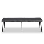 Riana Leather 160cm Bench - Image 3