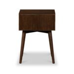 Oskar 1 Drawer Grooved Side Table - Image 12