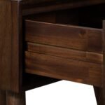Oskar 1 Drawer Grooved Side Table - Image 9