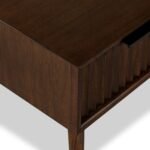 Oskar 1 Drawer Grooved Side Table - Image 11