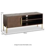 Moira Oak Small TV Unit - Image 9