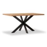 Sunburst Oak 150cm Rectangular Dining Table