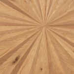 Sunburst Oak 150cm Rectangular Dining Table - Image 10