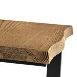 Isaac Oak Side Table - Image 6