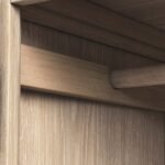 Celine Washed Oak Double Wardrobe - Image 7