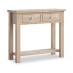 Farro Washed Oak Console Table