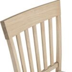 Riley Oak Dining Chair - Image 5