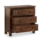Duchy Acacia 3 Drawers Chest - Image 4
