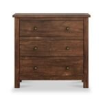 Duchy Acacia 3 Drawers Chest - Image 3