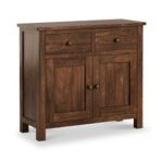 Duchy Acacia 2 Drawer Small Sideboard