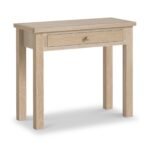 Trelan Washed Oak Single Drawer Dressing Table - Image 2