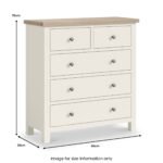 Trelan 2 Over 3 Chest of Drawers - Image 5
