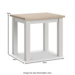 Trelan 80cm Bistro Dining Table - Image 4
