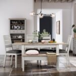 Trelan Boucle Slatted Back Dining Chair - Image 7