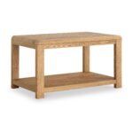 Penryn Oak Coffee Table with Shelf