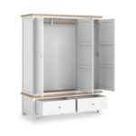 Farro XL Triple Wardrobe with 2 Drawers - Image 4