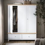 Farro XL Triple Wardrobe with 2 Drawers - Image 2