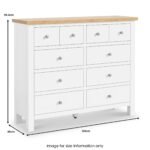 Farro 4 Over 6 Chest of Drawers - Image 25