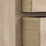 Farro Washed Oak 3 Drawer Chest - Image 5