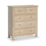 Farro Washed Oak XL 2 Over 3 Chest of Drawers