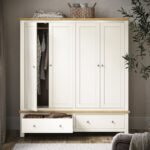 Farro 4 Door Wardrobe with 2 Drawers - Image 18