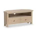 Trelan Washed Oak Corner TV Unit