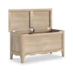 Celine Washed Oak Blanket Box - Image 4