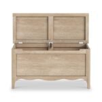 Celine Washed Oak Blanket Box - Image 5