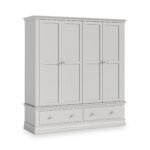 Ingleby 4 Door Wardrobe With Drawers - Image 5